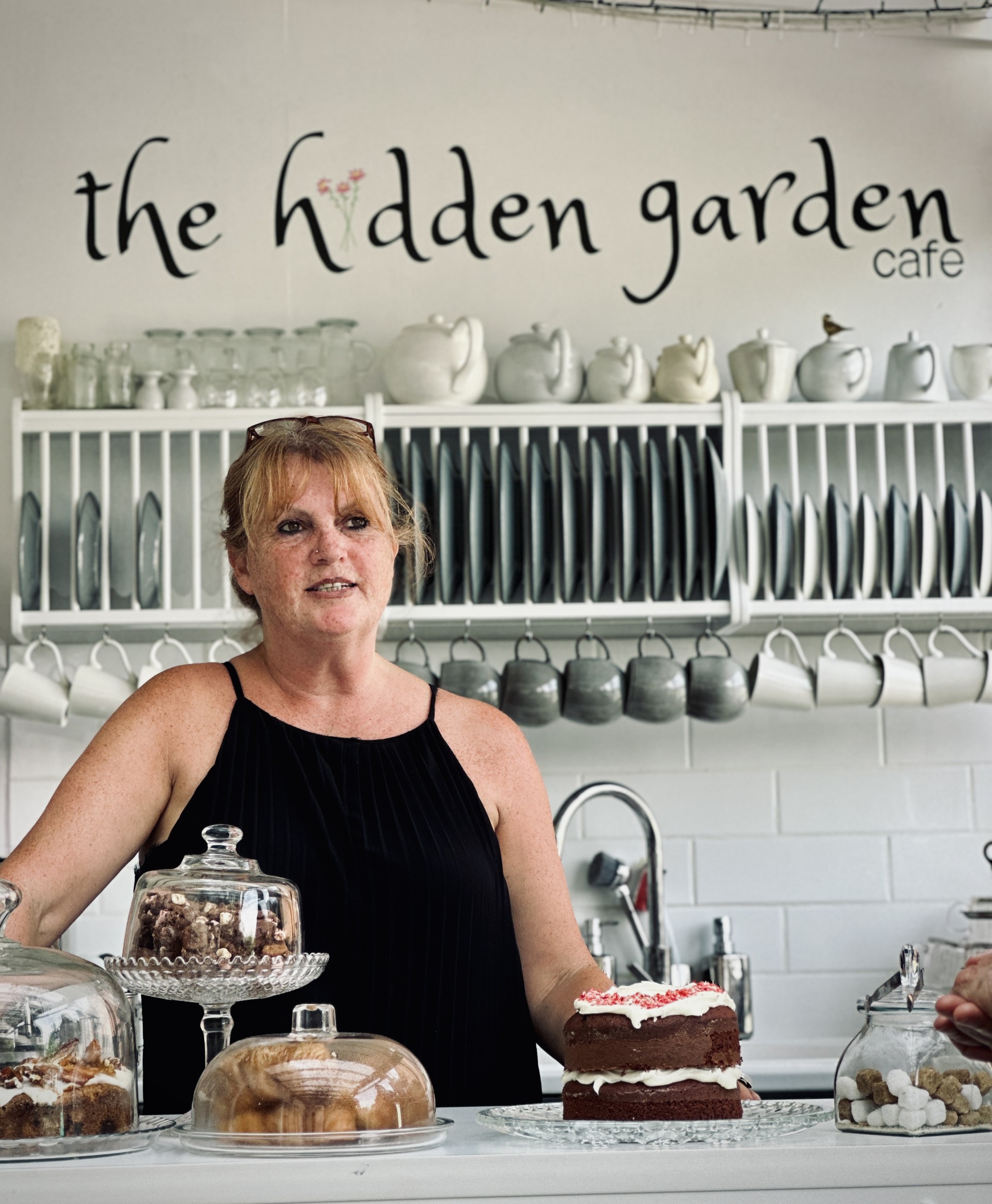 Meet Karen, owner of The Hidden Garden Cafe & Puzzle Boutique